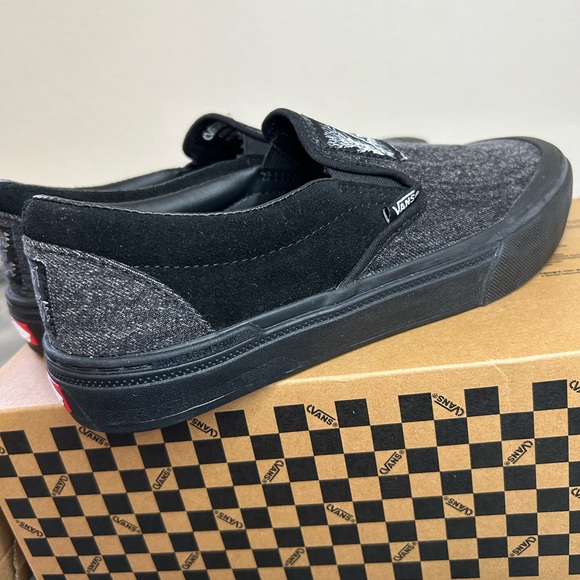 Vans BMX Slip On Fast and Loose Black Men Size 6.5, equivalent to Women Size 8 - Picture 5 of 13